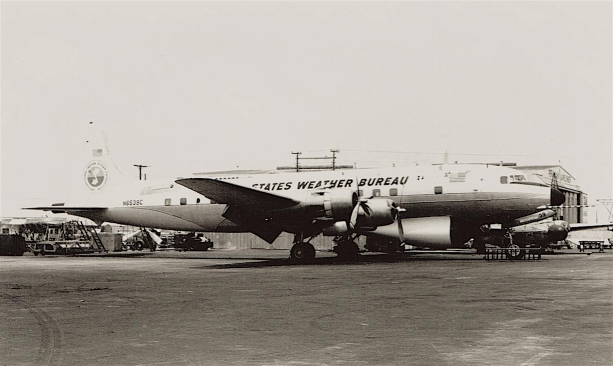 Naam: Foto 307. Douglas DC-6 (N6539C) US Weather Bureau, kopie.jpg
Bekeken: 527
Grootte: 83,9 KB