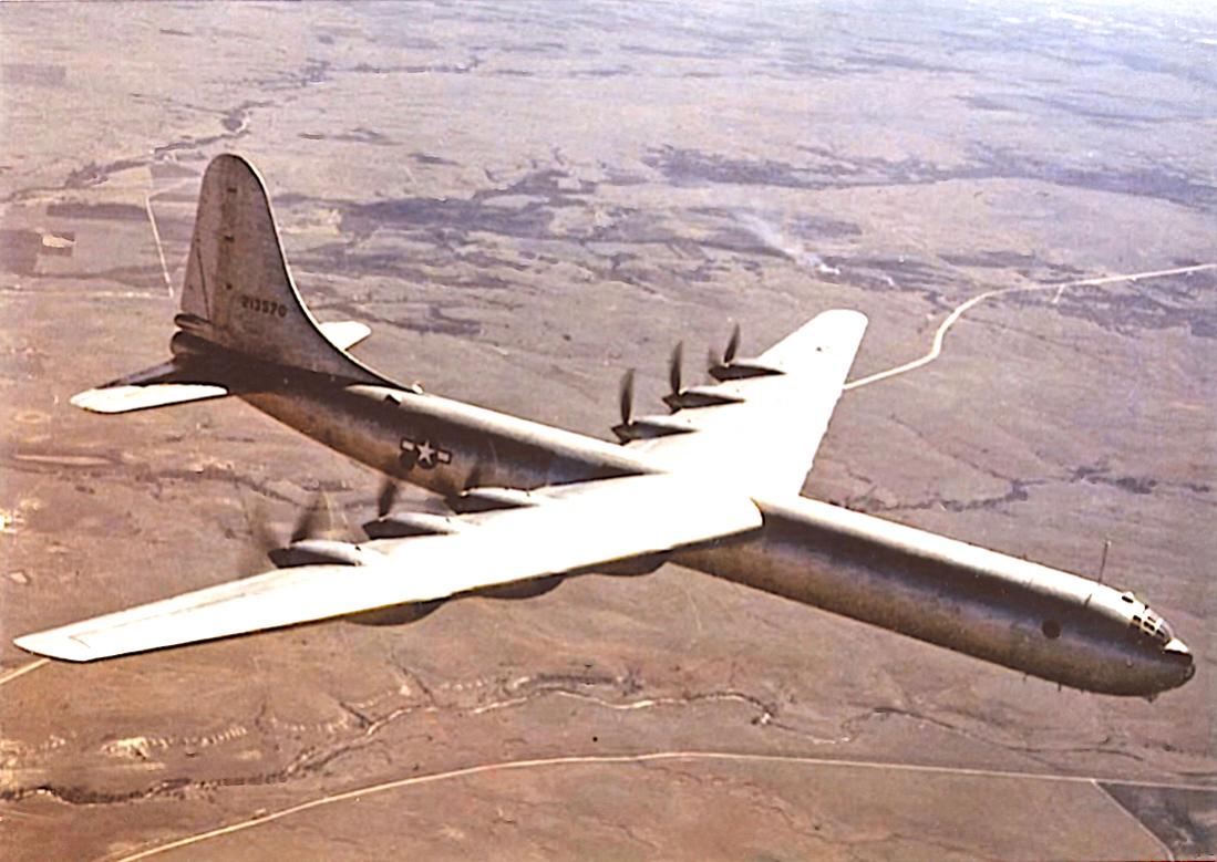 Naam: Foto 918. 213570. Consolidted-Vultee XB-36 prototype. First flight 8 August 1946. 1100 breed.jpg
Bekeken: 108
Grootte: 109,0 KB